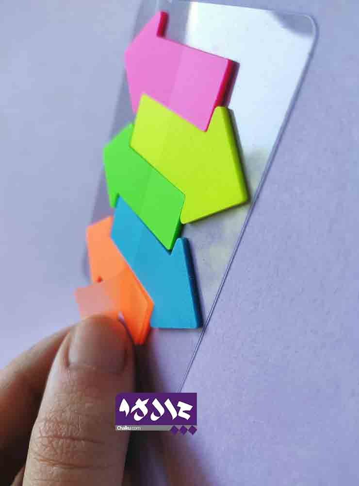 استیک نوت نئونی طرح فلش