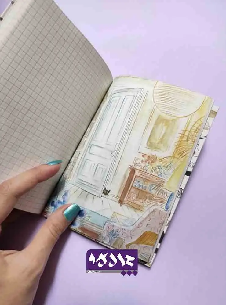 دفترچه بدون هیچ دلیلی