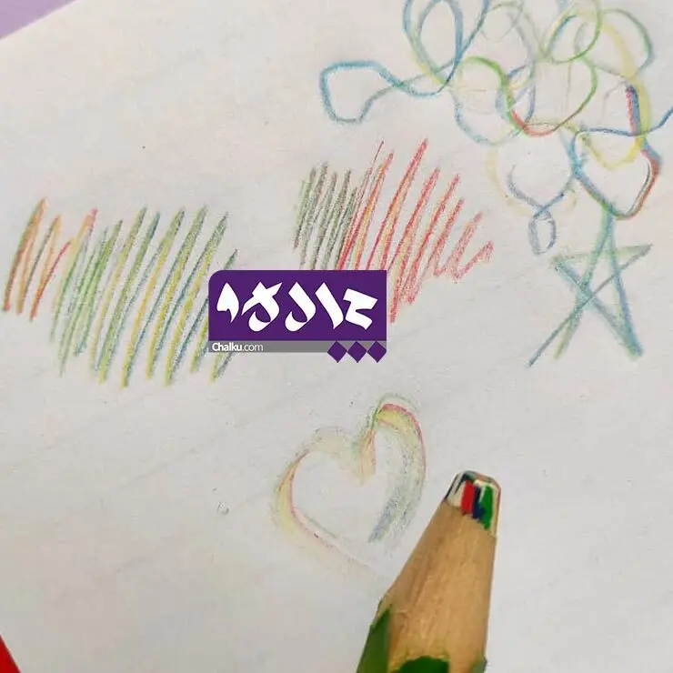 بسته ۴ عددی مداد چند رنگ