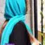 شال آبی