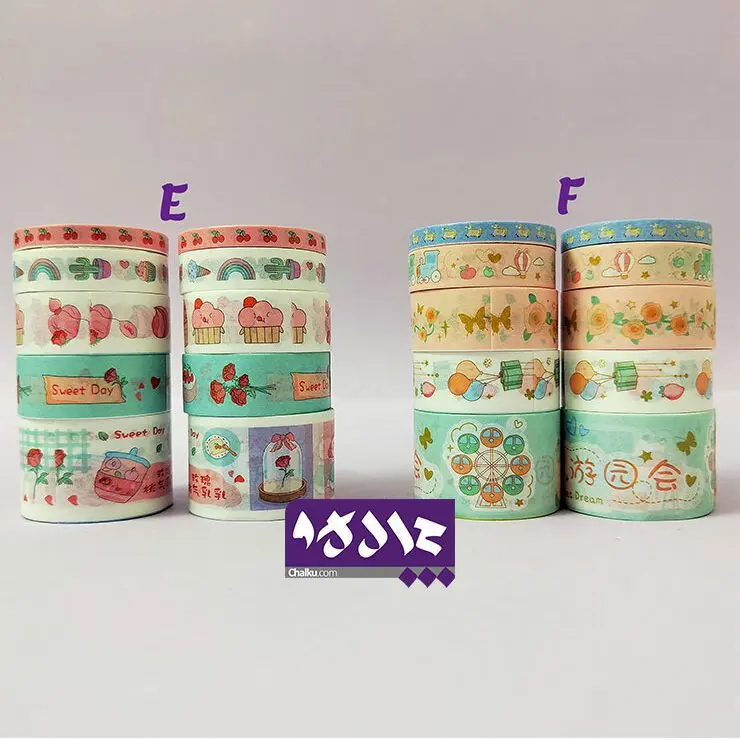 چسب واشی طرح فانتزی