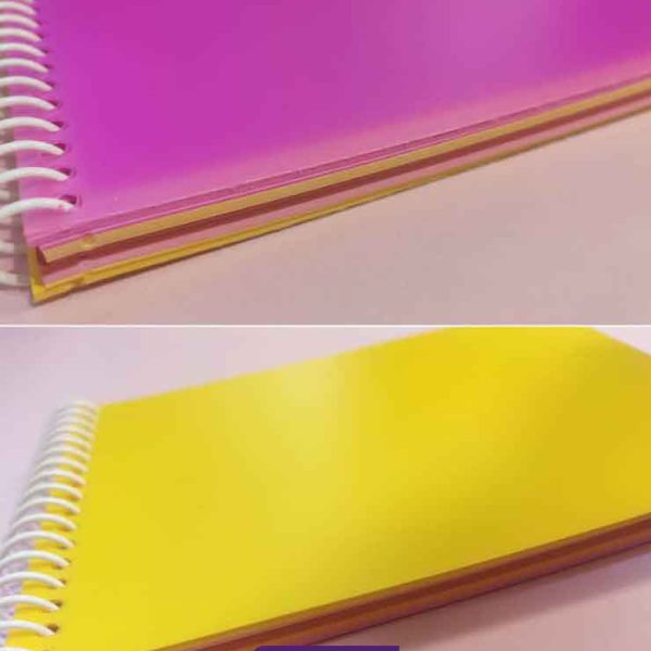 دفترچه برگه رنگی