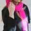 شال حریر کریشه ساده